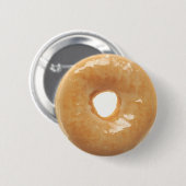 Glazed Donut Ronde Button 5,7 Cm (Voorkant /achterkant)