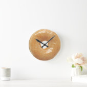 Glazed Donut Ronde Klok (Huis)