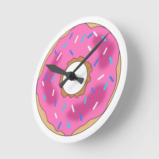 Glazed Donut Wall klok (Hoek)