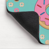 Glazed Donuts Custom Name Muismat (Hoek)