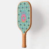 Glazed Donuts Custom Name Pickleball Paddle (Links)