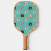 Glazed Donuts Custom Name Pickleball Paddle (Achterkant)