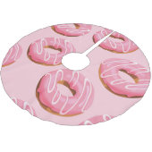 Glazed Donuts Naadloze Achtergrond Kerstboom Rok (Gekanteld)