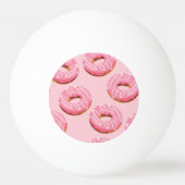Glazed Donuts Naadloze Achtergrond Pingpongbal (Achterkant)