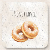 Glazed Donuts Sweet Treats Bier Onderzetter (Voorkant)