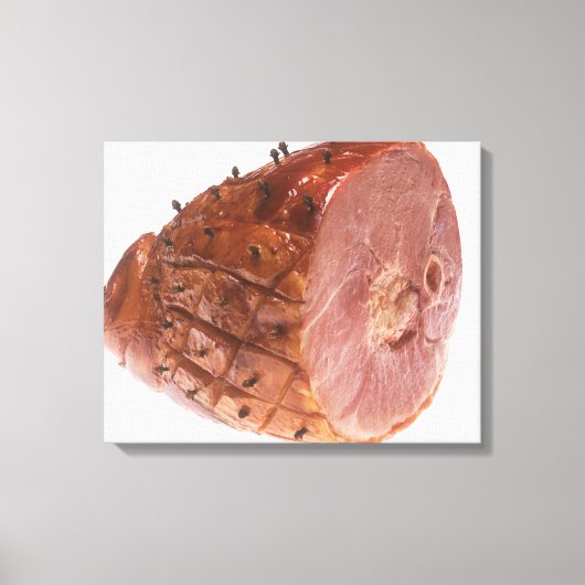 Glazed Ham Canvas Afdruk (Voorkant)