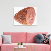 Glazed Ham Canvas Afdruk (Insitu (Woonkamer))