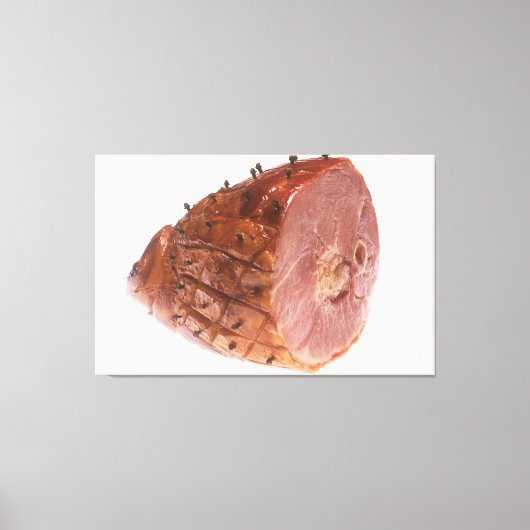 Glazed Ham Canvas Afdruk (Voorkant)