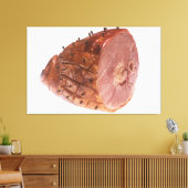 Glazed Ham Canvas Afdruk (Insitu (Woonkamer))