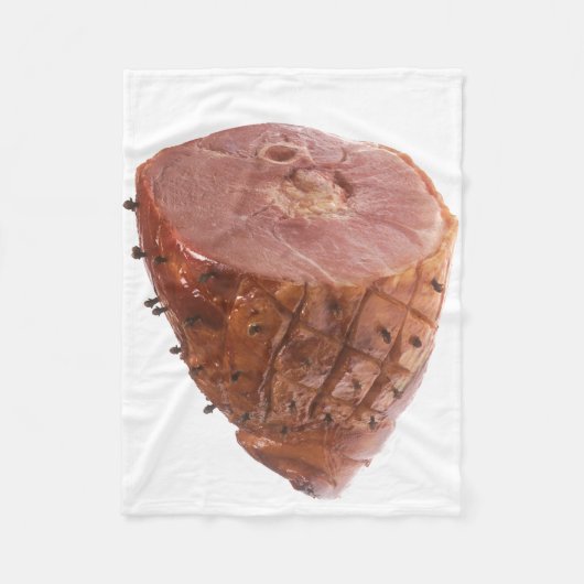 Glazed Ham Fleece Deken (Voorkant)
