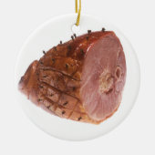 Glazed Ham Keramisch Ornament (Voorkant)