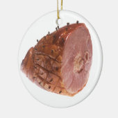Glazed Ham Keramisch Ornament (Links)