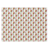 Glazed Holiday Ham Kerstmis Paasdiner Tafelkleed (Voorkant (Horizontaal))