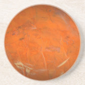 Glazed Terracotta Faux Finish Zandsteen Onderzetter (Voorkant)