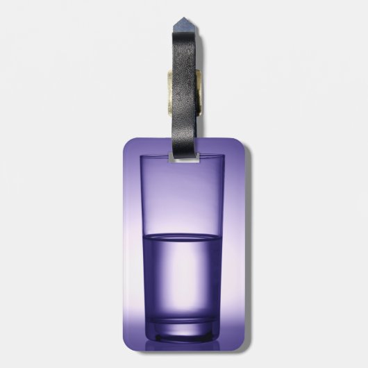 Glazen Bagagelabel (Achterkant verticaal)