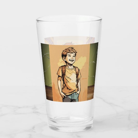 Glazen beker (Achterkant)