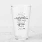 Glazen beker (Achterkant)