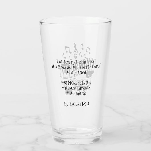 Glazen beker (Achterkant)