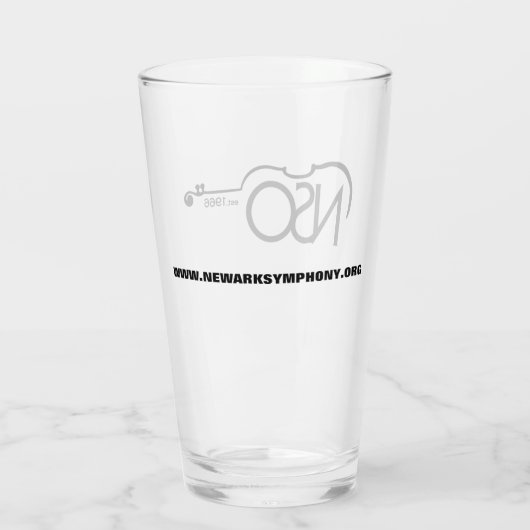 Glazen beker (Achterkant)