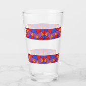 Glazen Beker : Abstract Ontwerp (Achterkant)