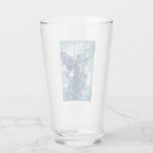 Glazen Beker Blauwe Engel (Achterkant)