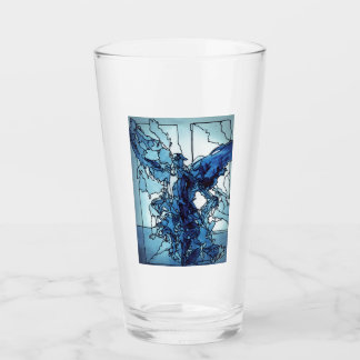 Glazen Beker Blauwe Engel