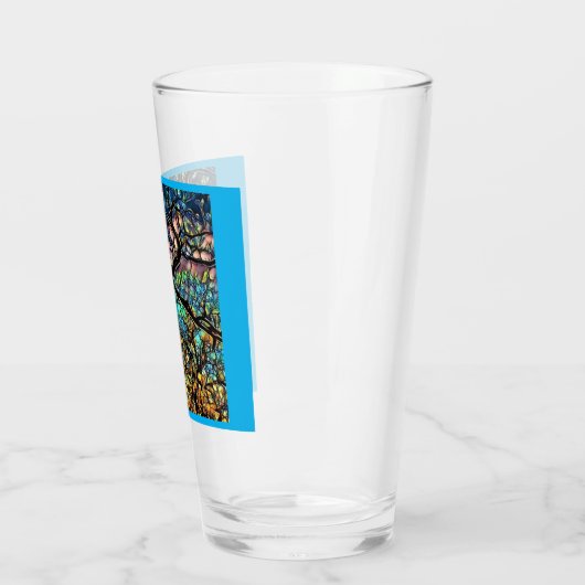 Glazen Beker - Boom des Levens (Links)