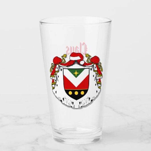 Glazen beker - Claus Ambassadeur (Voorkant)