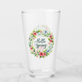 Glazen Beker-Lentebloem Drinkservies