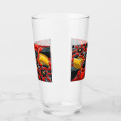 Glazen beker met Duitsland Kleuren (Links)