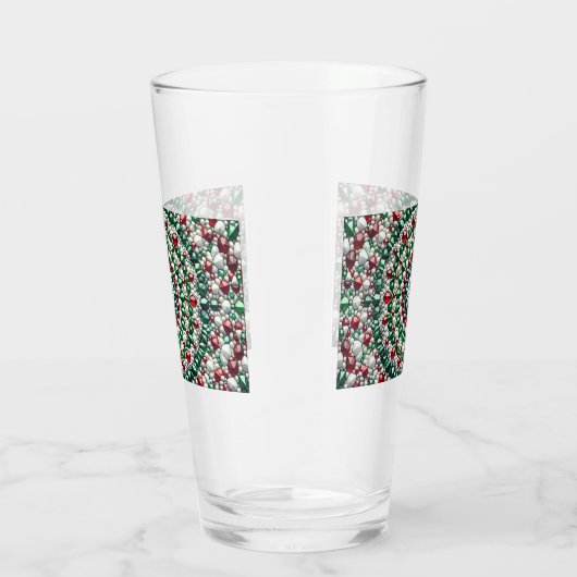 Glazen beker met Italiaanse kleuren (Rechts)