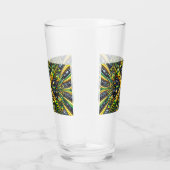 Glazen beker met Jamaicaanse kleuren (Rechts)