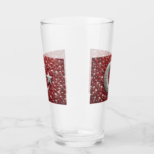 Glazen beker met Turkse kleuren (Rechts)