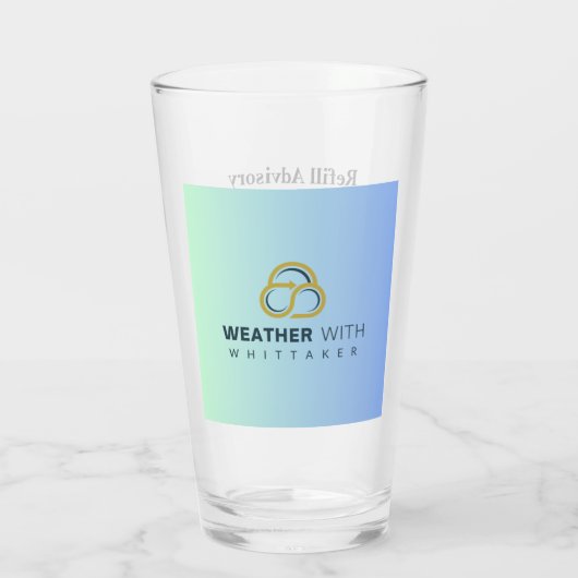 Glazen beker navulwaarschuwing (Achterkant)