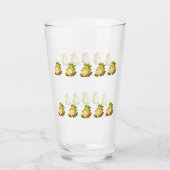 Glazen beker: Tropisch gevoel (Achterkant)