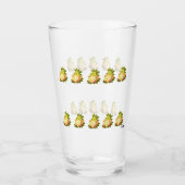 Glazen beker: Tropisch gevoel (Voorkant)