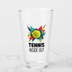 Glazen Bekerkunst - Tennis binnenstebuiten