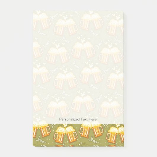 glazen bietenpatroon post-it® notes (Voorkant)