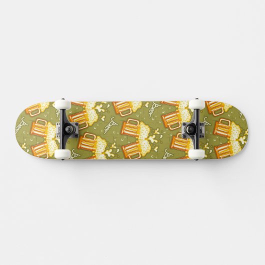 glazen bietenpatroon skateboard (Horizontaal)