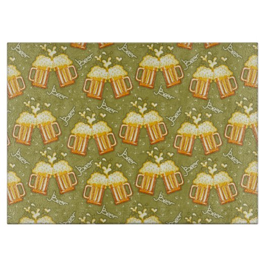 glazen bietenpatroon snijplank (Voorkant)