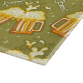 glazen bietenpatroon snijplank (Hoek)