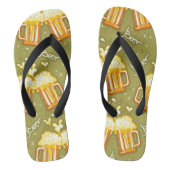 glazen bietenpatroon teenslippers (Voetbed)