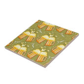 glazen bietenpatroon tegeltje (Zijkant)