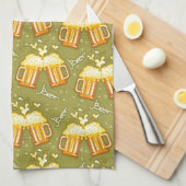 glazen bietenpatroon theedoek (Quarter Fold)