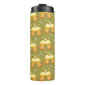 glazen bietenpatroon thermosbeker (Voorkant)