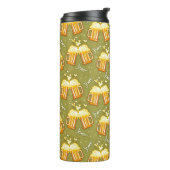 glazen bietenpatroon thermosbeker (Gedraaid links)