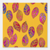 Glazen bladeren in de zomer behang (Voorkant)