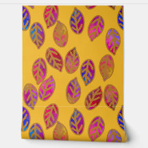 Glazen bladeren in de zomer