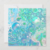 Glazen blauw en groen Zee (Voorkant)