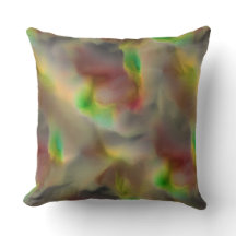 Glazen blik in rood en kalkgroen op grijze tinten